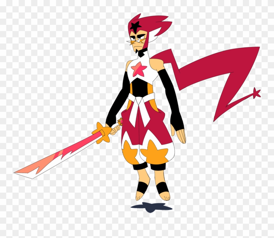 Star Ruby Ronin Screw It, I Did One Of Them Steven - Steven Universe Star Ruby Clipart