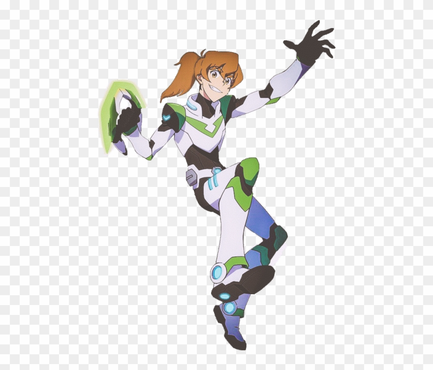 Pidge The Green Paladin Of Voltron With Her Hair In - Green Voltron Legendary Defender Clipart