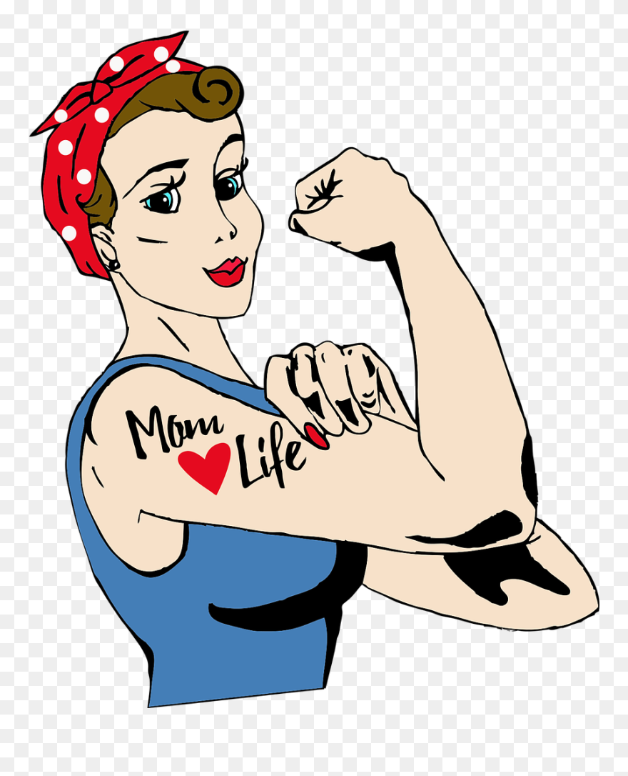 Mama - Working Mom Clip Art - Png Download