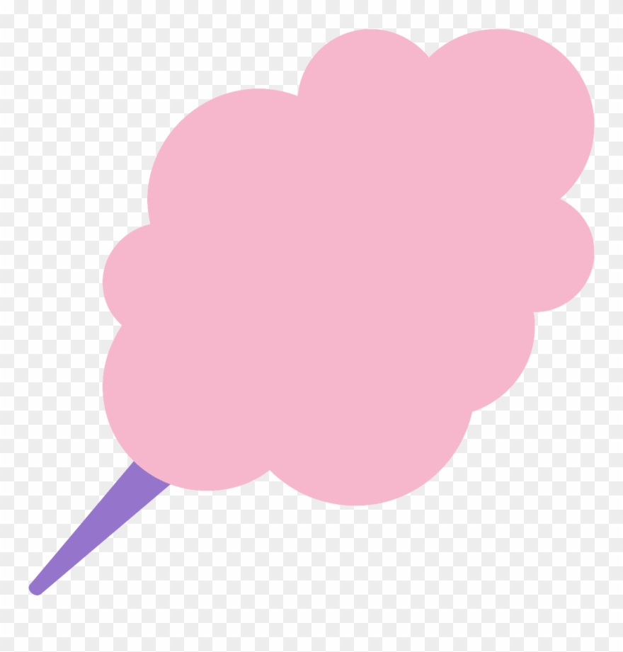 Cotton - Cotton Candy Icon Png Clipart