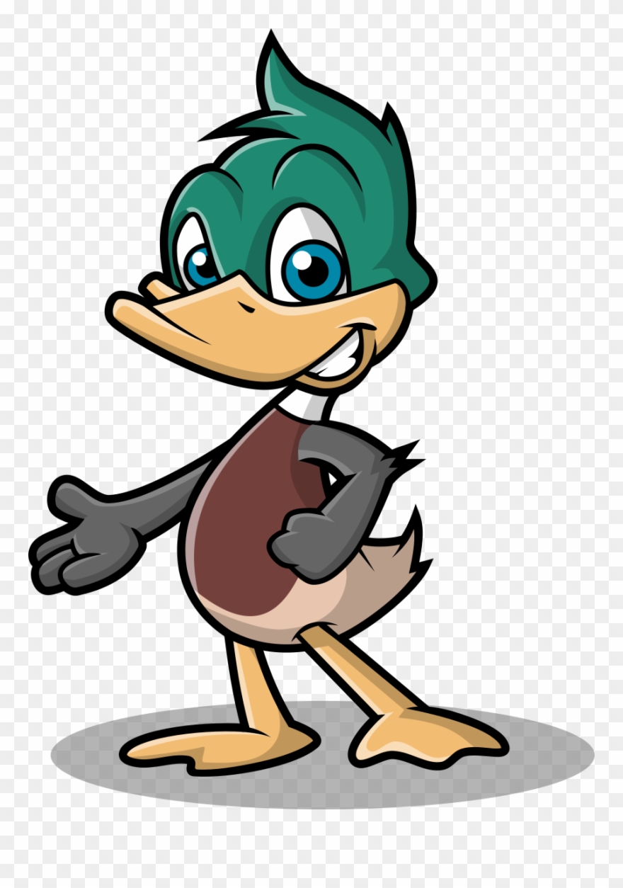 Duckworth Body - Cartoon Clipart