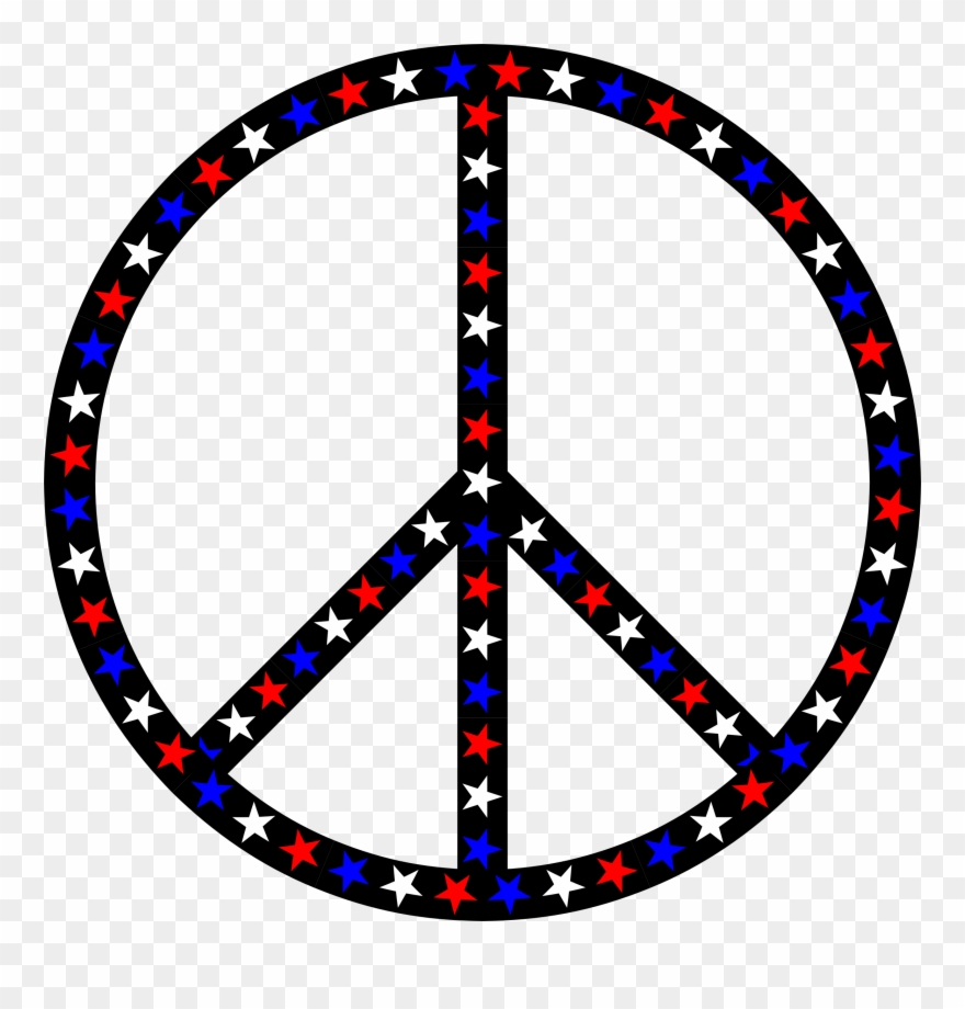 Big Image - Clip Art Peace Sign Png Transparent Png
