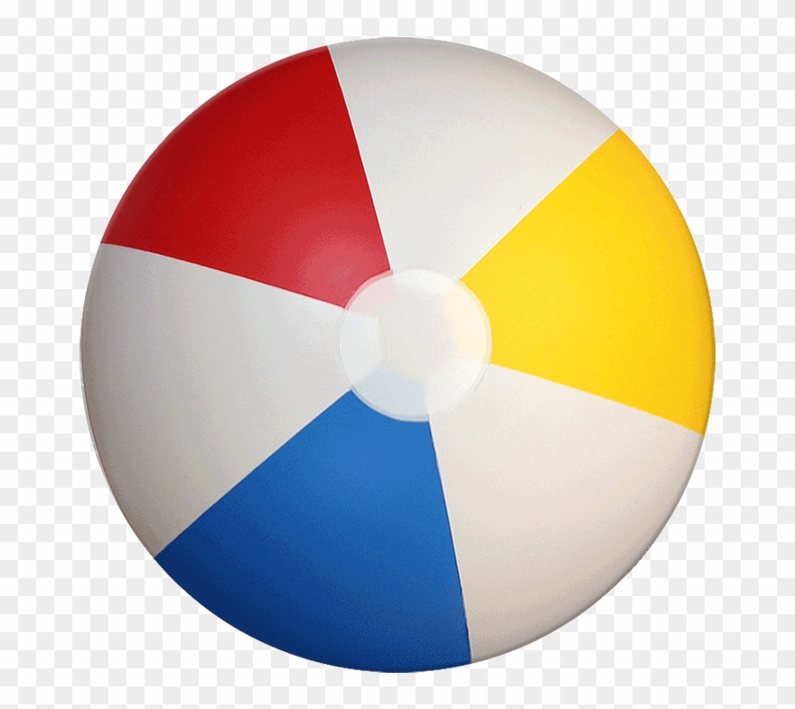 36'' Traditional Matte Beach Balls - Ball For Beach Clipart