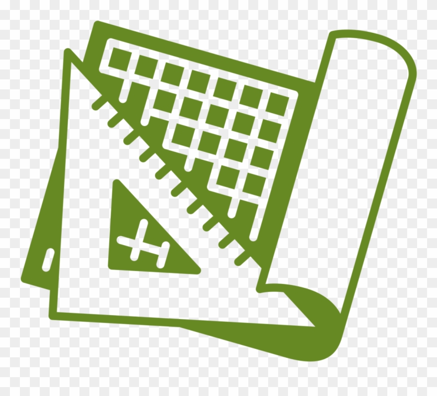 Black And White Blueprint Clipart - Png Download