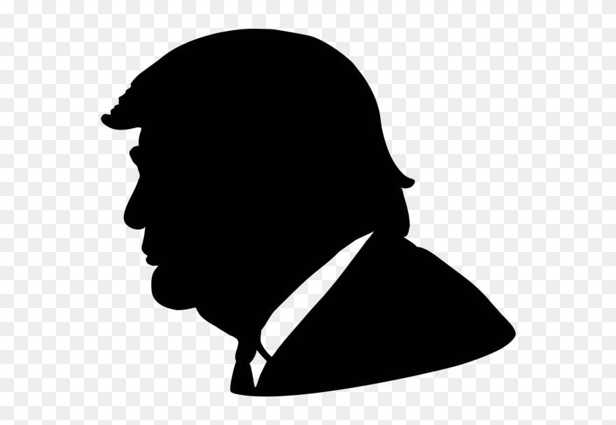 Trump Silhouette Clipart