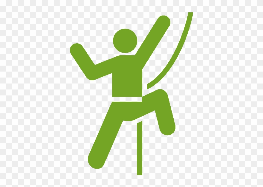 Rock Climbing Clip Art - Png Download
