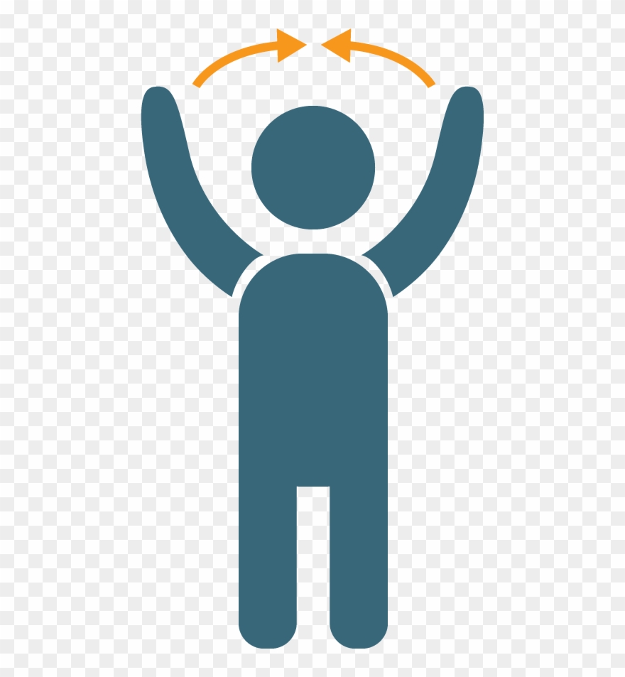 Stationary Jumping Jacks Clipart