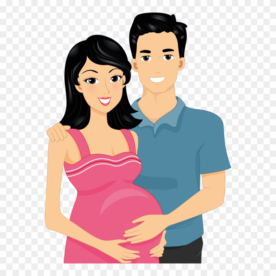 Фотки Baby Shower, Decoupage, Baby Clip Art, Android, - Dibujos De Papa Y Mama Embarazada - Png Download