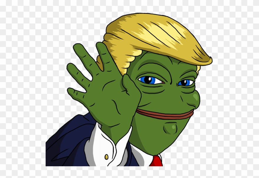 Welcome To Reddit, - Pepe Trump Clipart
