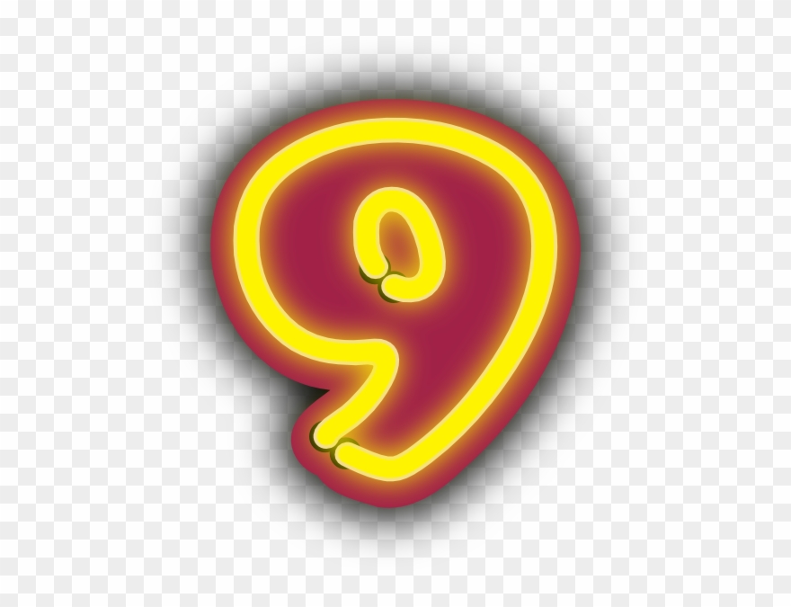 Number 9 Clipart - Png Download