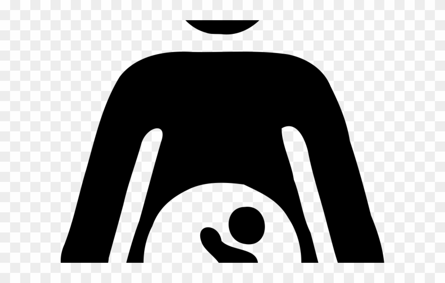 Pregnant Woman Clipart - Pregnancy - Png Download