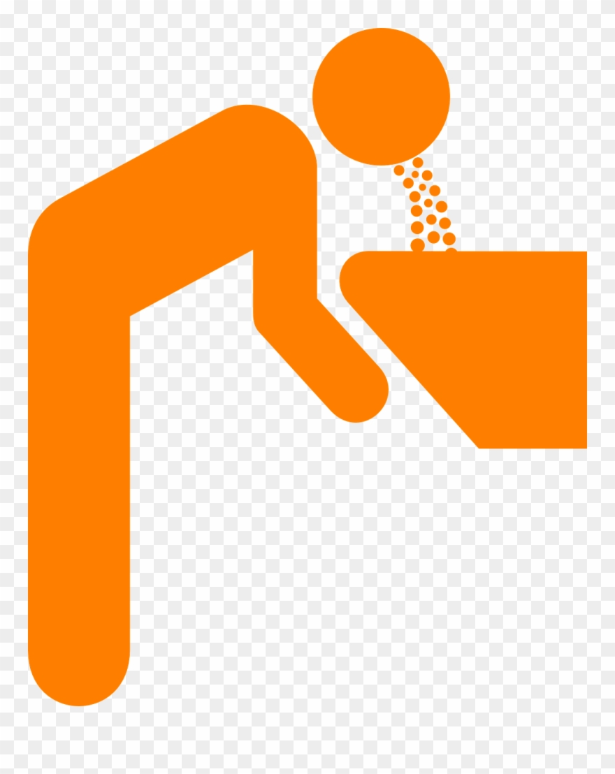 Nausea - Cartoon Black Death Symptoms Clipart