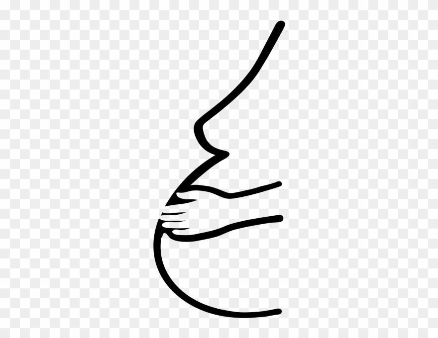 Pregnancy Rubber Stamp - Mnet Asian Music Awards Clipart