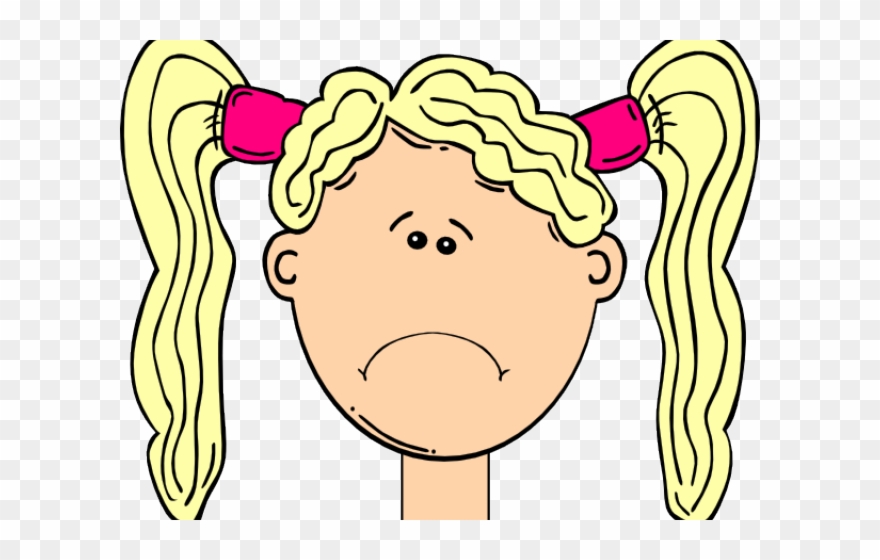 Blonde Girl Laughing Clipart - Png Download