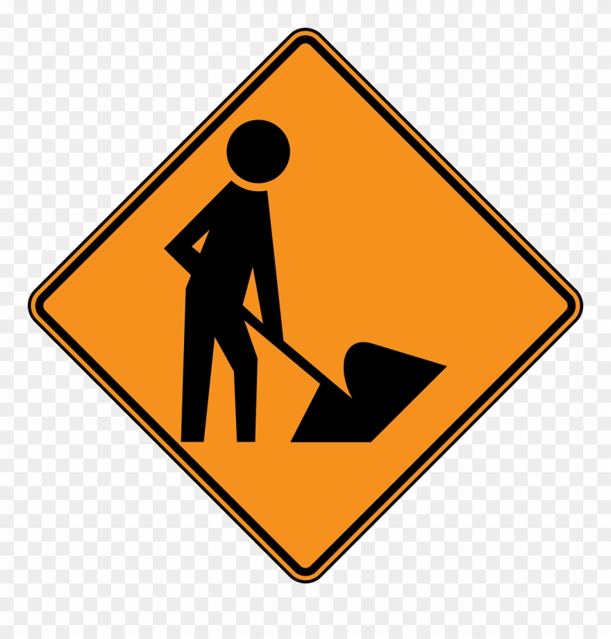 Please Excuse Our Mess - Printable Construction Signs Clipart