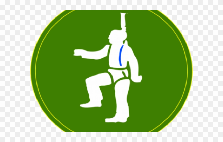 Working At Heights Vector Clipart