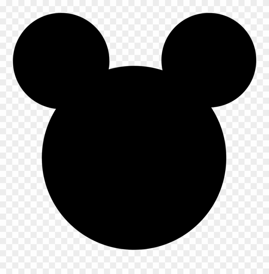 Disney T Shirts Liz On Call Breathing Clip Art Black - Mickey Mouse Face Black - Png Download