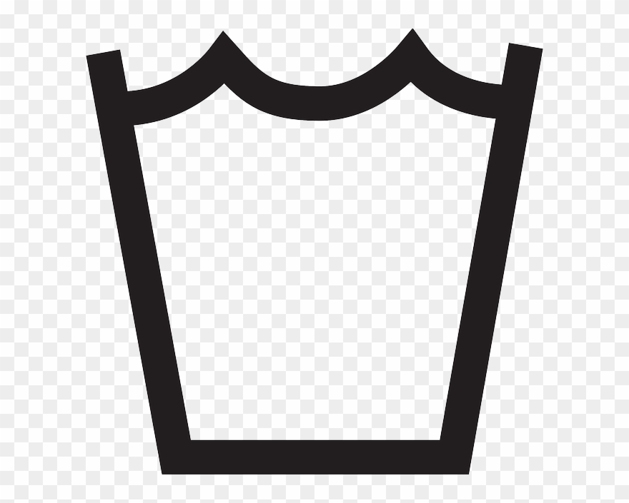 Machine Wash Normal Symbol Clipart