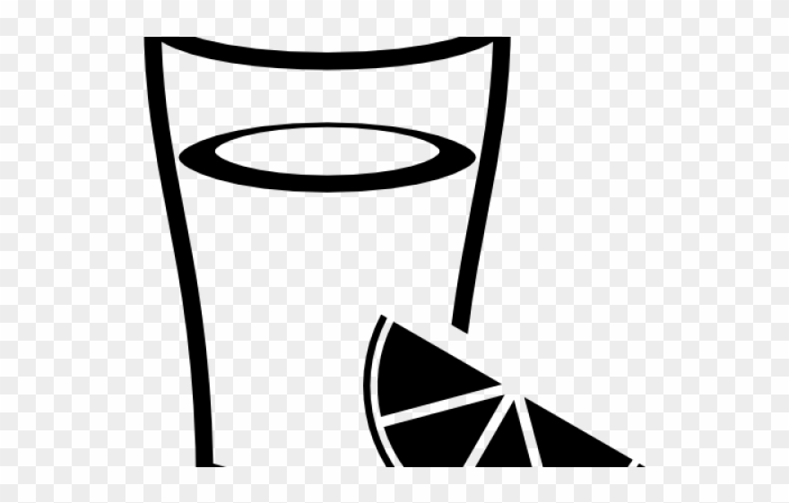 Lime Juice Clipart Black And White - Png Download