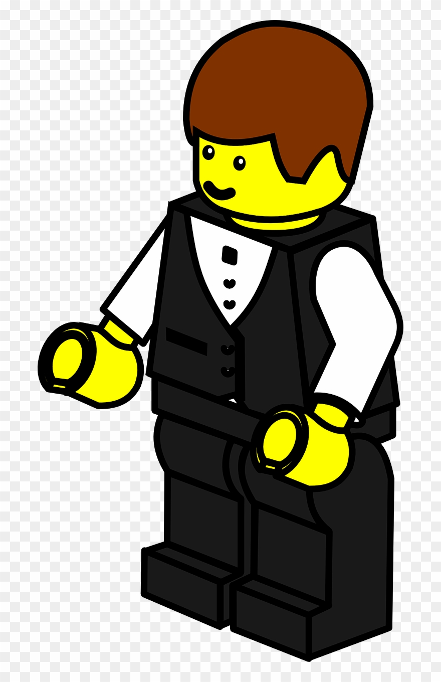 Lego Waiter Png Clipart