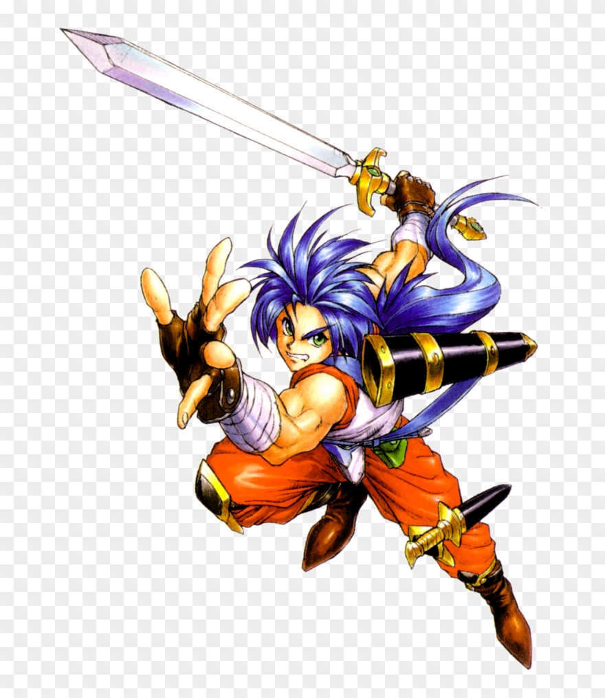 Bowiethehero On Twitter - Ryu Breath Of Fire Ii Clipart