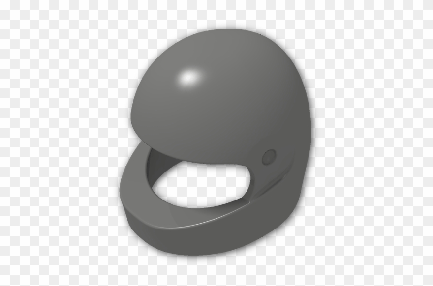 Minifig Helmet Modern - Circle Clipart