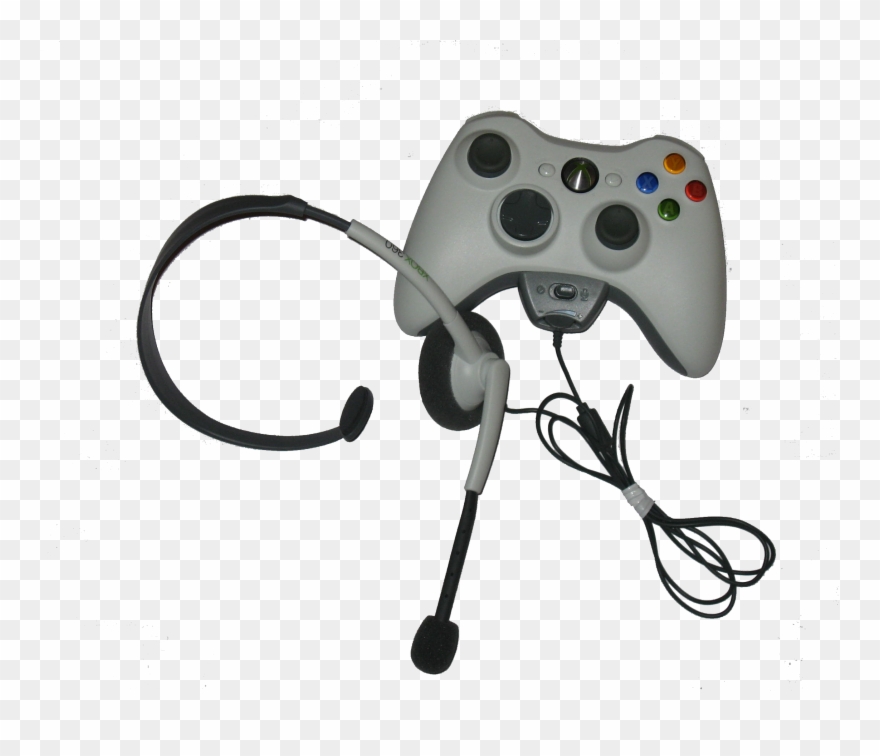 File Xbox360controller Wiredheadset Png Wikimedia Commons Clipart