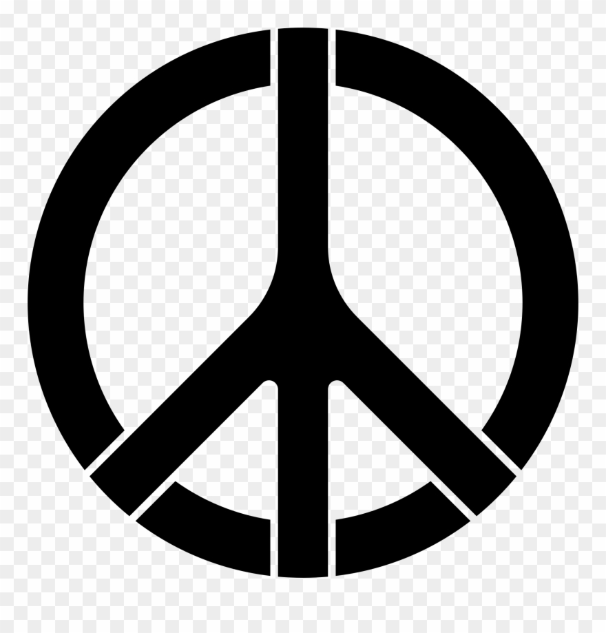 Peace Sign Printable - Peace Sign Png Clipart