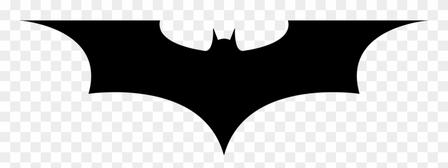 Übercaster* - Dark Night Batman Emblem Font Clipart