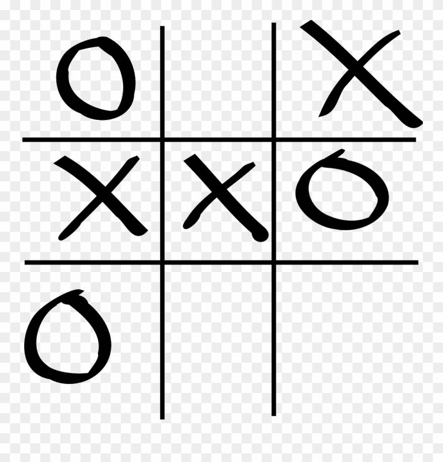 Tic Tac Toe 150614 - Tic Tac Toe Clipart Black And White - Png Download