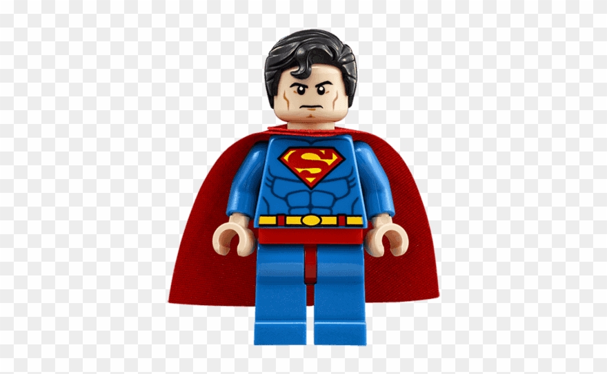 Superman Personajes Dc Comics - Lego Dc Comics Super Heroes Minifigure - Superman Clipart
