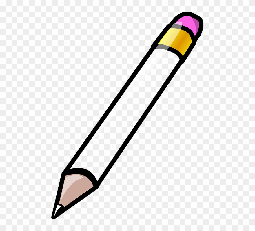 Pencil Clipart Clear Background - Transparent Background Pencil Clip Art - Png Download