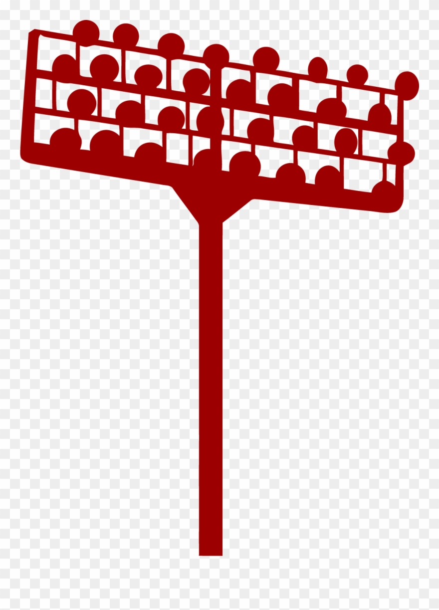 Football Clipart Light - Football Stadium Lights Clipart - Png Download