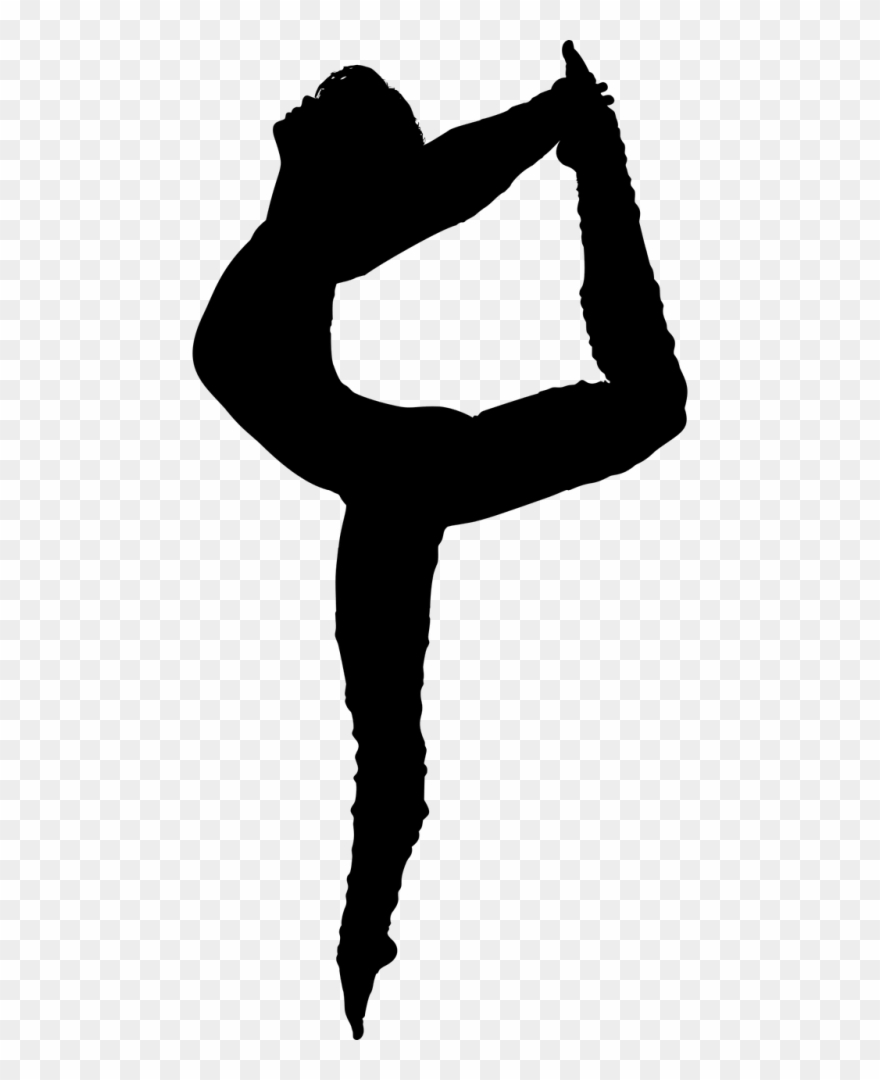 Silueta De Bailarina De Ballet Clipart