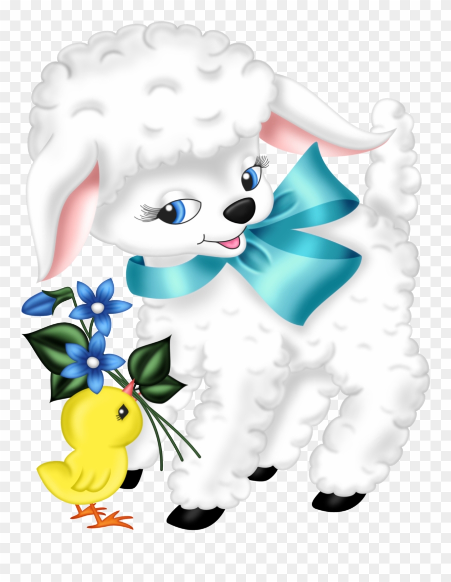 Graphic Freeuse Stock Easter Lamb Clipart - Clip Art - Png Download