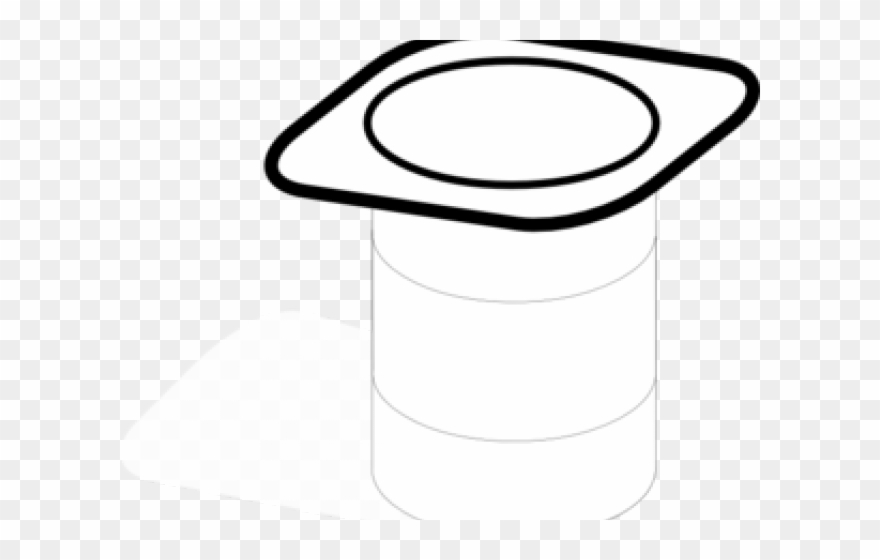 Container Clipart Yogurt Cup - Png Download