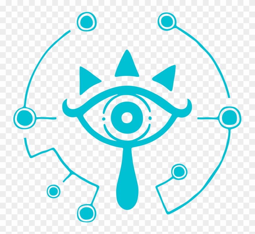 The Sheikah Symbol - Legend Of Zelda Sheikah Symbol Clipart