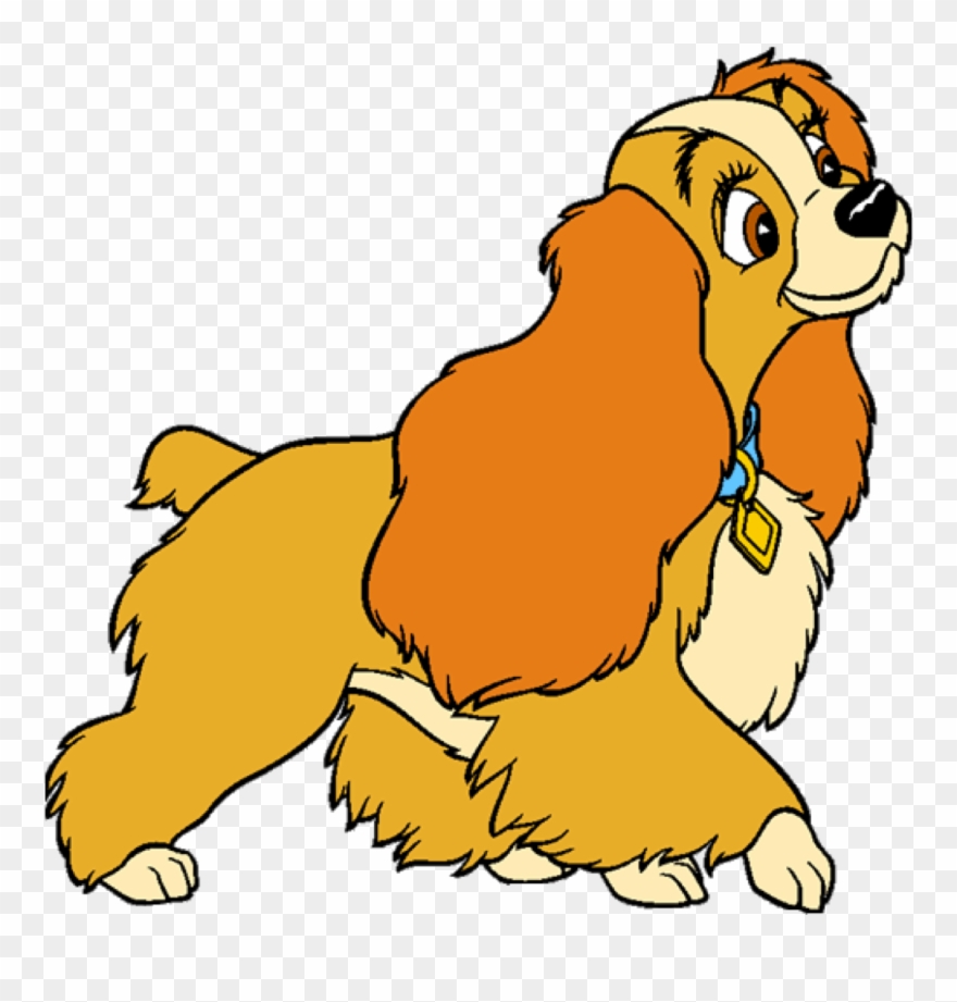 Disney's Lady And The Tramp Fond D'écran Entitled Clip - Disney Lady Clipart - Png Download