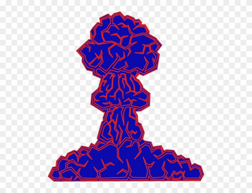 Mushroom Clipart Bomb - Mushroom Cloud Clip Art - Png Download