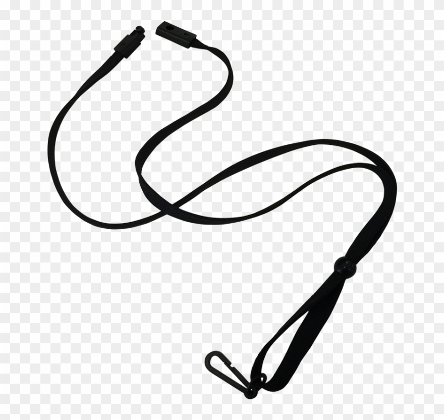 Breakaway Lanyard With Plastic Hook Clipart