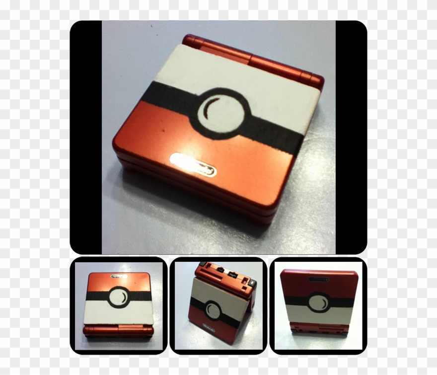 Gameboy Drawing Painting - Gameboy Advance Sp Custom Paint Clipart