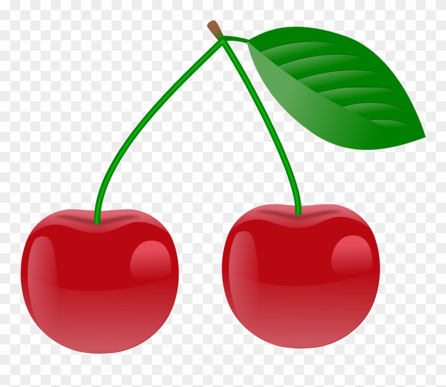 Social Media Cherry Picking What's Important - Kiraz Vektör Clipart
