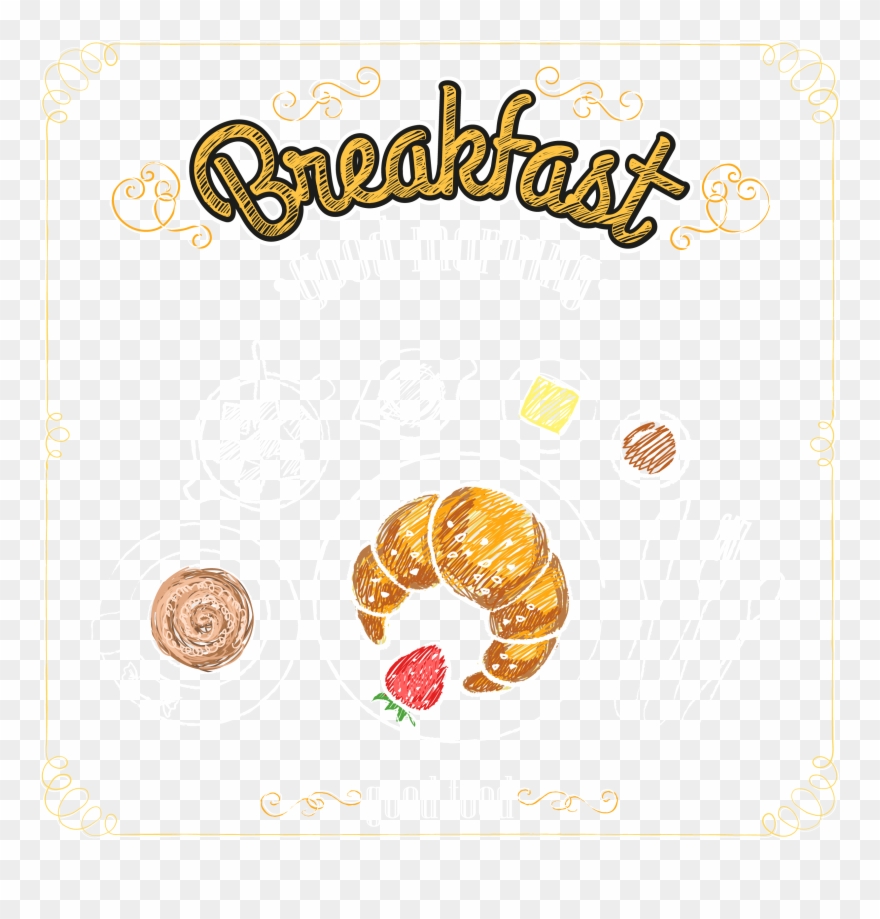 Clip Royalty Free Download Chalk Vector Food - Png Download