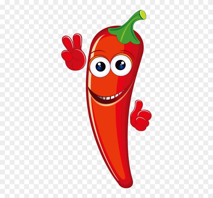 Jpg Freeuse Library Pepper Bell Chongqing Hot - Red Pepper Cartoon Clipart