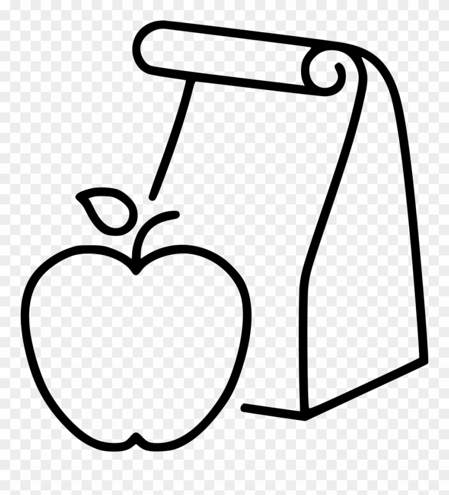 Lunch Break Meal Food Fast Food Comments - Brown Bag Lunch Icon Clipart