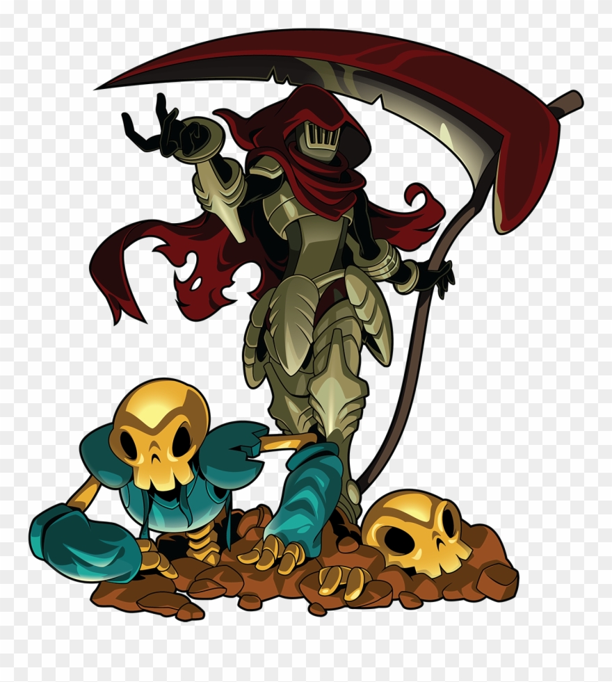 56747771 - Shovel Knight Specter Of Torment Clipart