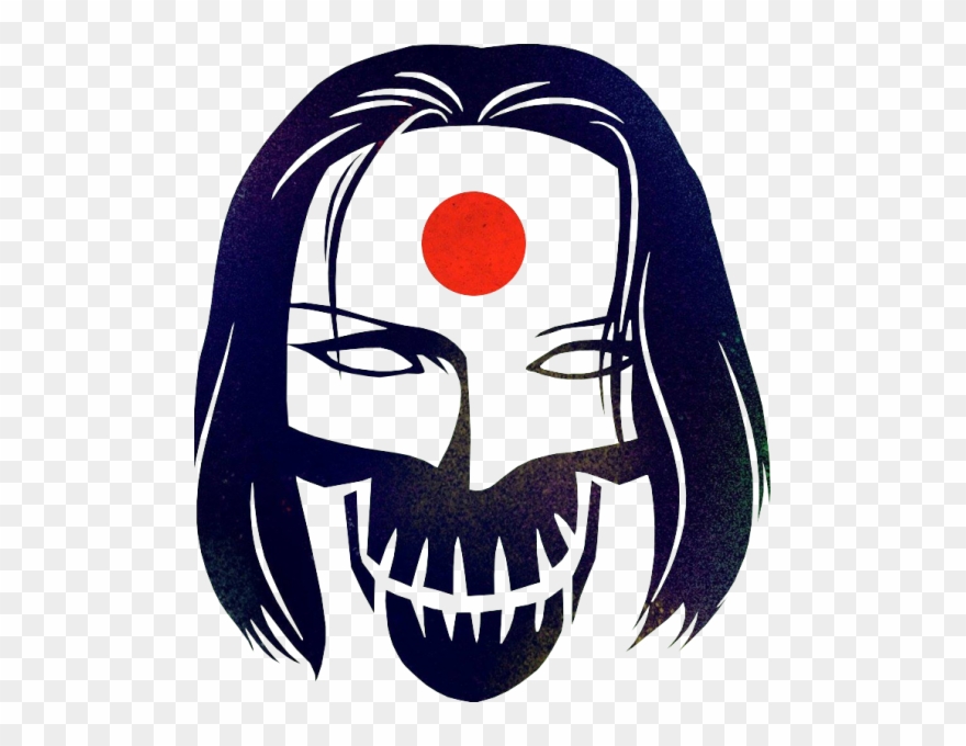 Suicide Clipart Nose - Katana Suicide Squad Logo Png Transparent Png