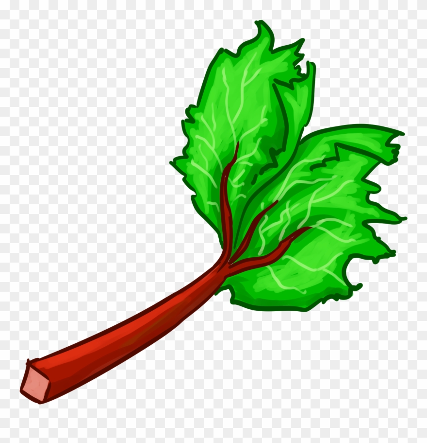 Rhubarb - Transparent Rhubarb Clipart Png