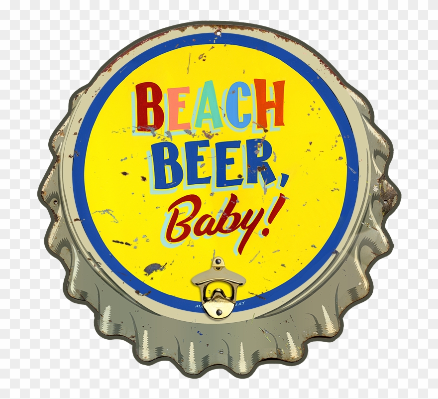 These Vintage Art Replicas Of Bottle Caps Feature A - Chief Cook Wood Bottle Opener Clipart