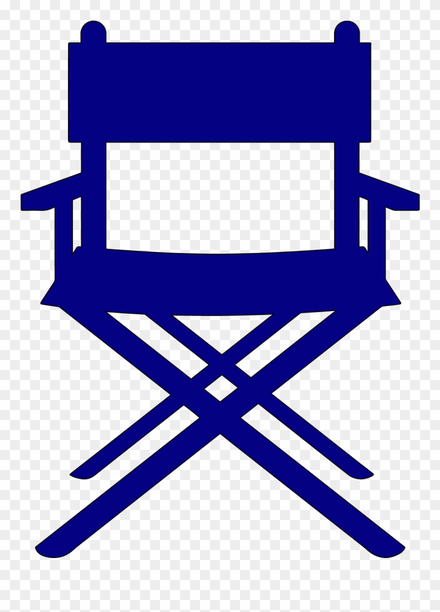 2019 Short Film Competition $ - Directors Chair Clip Art - Png Download